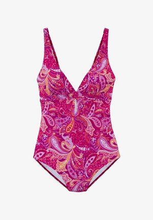 Maudymosi kostiumėlis - pink bedruckt