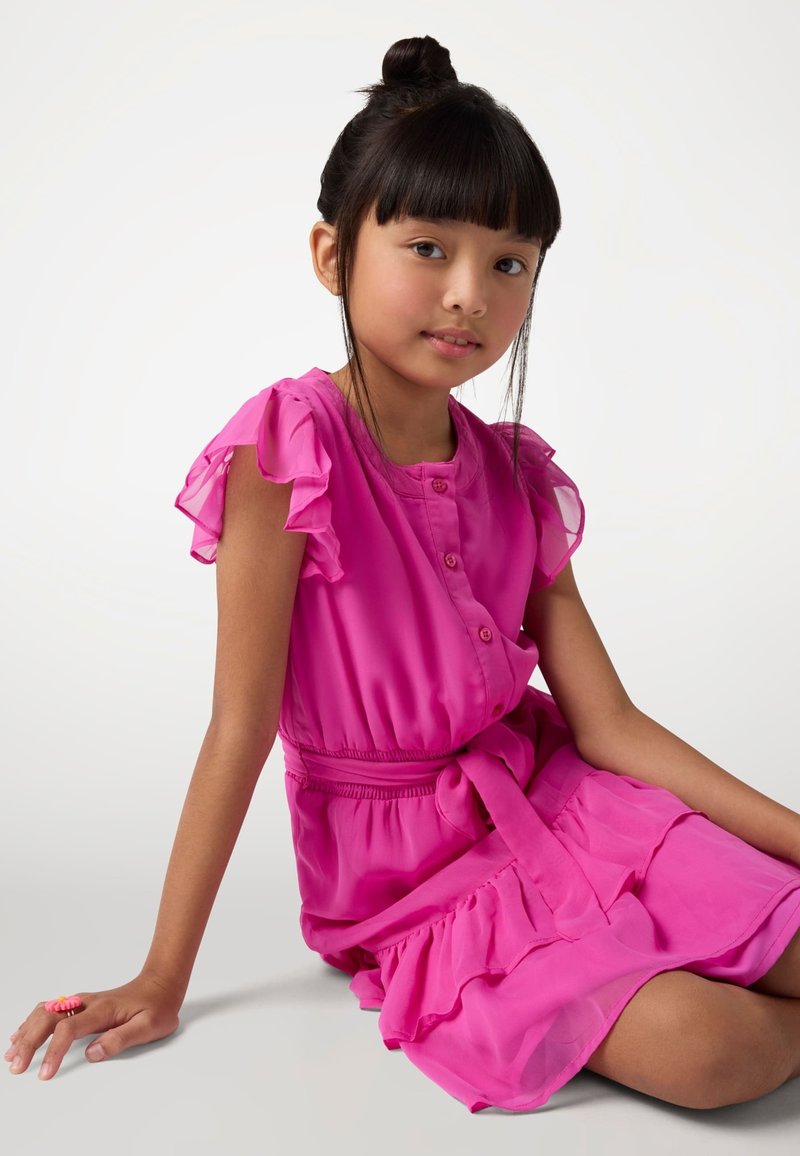 Guess - MITTELLANGES - Nappali ruha - fuchsia, Nagyítás