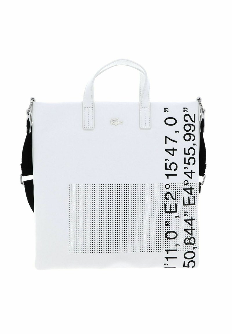 Lacoste Tote bag blanc noir/white Zalando.de