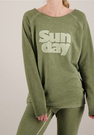 Sweatshirt - green