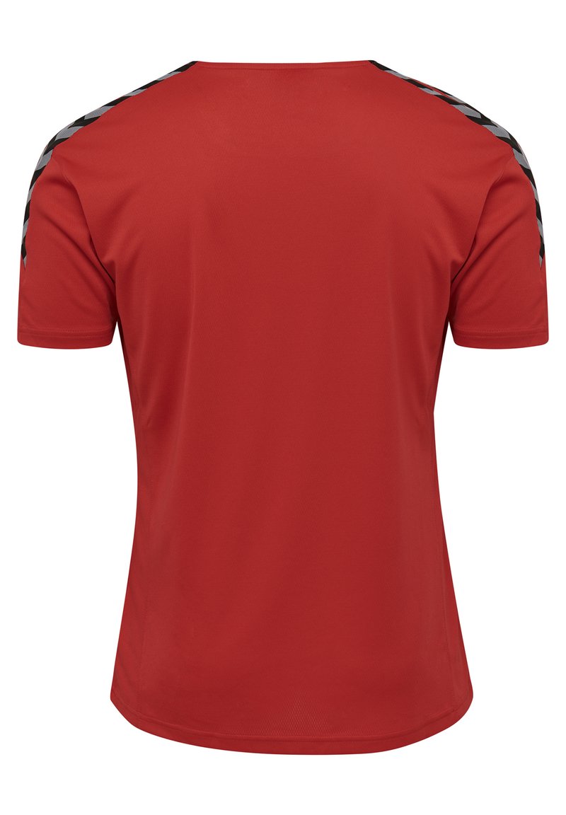 Herren Shirts | Hummel T-Shirt print true red/pink - DB70745 Herren Shirts | Hummel T-Shirt print true red/pink - DB70745