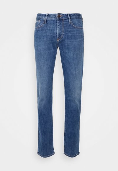 Emporio Armani POCKETS PANT - Jeans slim fit - denim blu