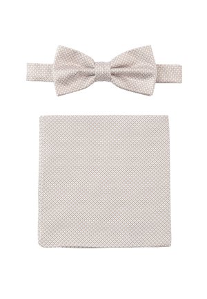 PRINCE BOW TIE SET - FLIEGE + TUCH - Pocket square - beige