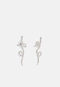 Pilgrim - EBBA SNAKE EARRINGS  - Örhänge - silver-coloured Miniatyrbild 1