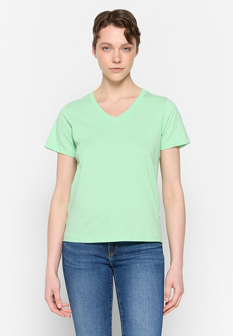 Pepe Jeans T-shirt basic lichtgroen