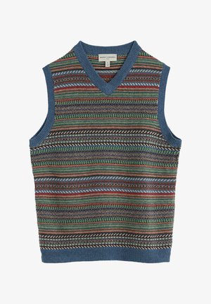 Seasalt Cornwall, SEASALT CORNWALL MEN'S WALT VEST - Pullover - multi - glebe multi