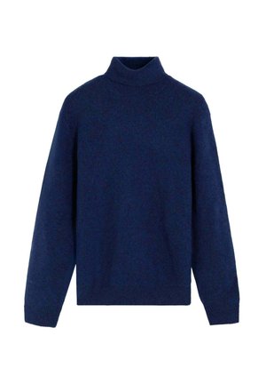 KORSMO ROLL NECK - Jersey de punto - blue