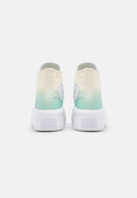 Converse CHUCK TAYLOR ALL STAR MOVE OMBRÉ PLATFORM - Høye joggesko - egret/light dew/white