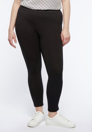Fiorella Rubino EINFARBIGE - Legging - nero