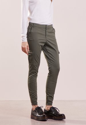 Pantalones cargo - khaki