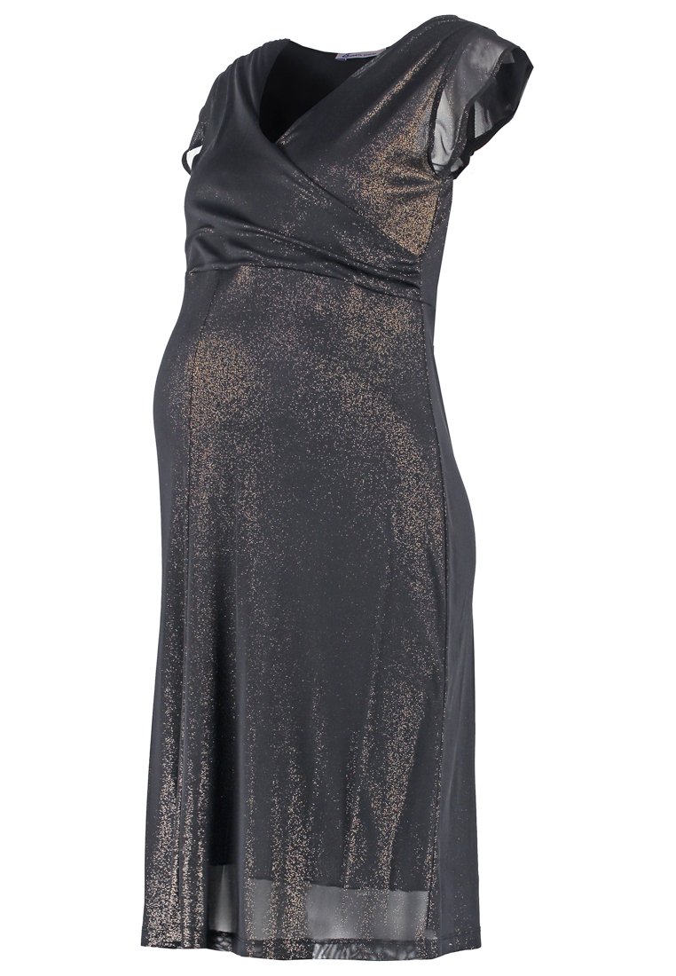 Queen Mum Cocktailjurk zwart