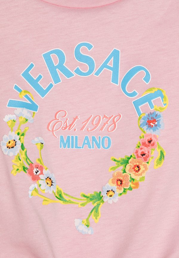 LOGO FLOWERS PRINT - Print T-shirt3