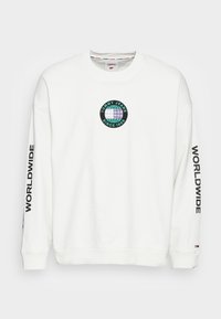 Tommy Jeans GLOBAL UNITEES CREW - Felpa - ivory