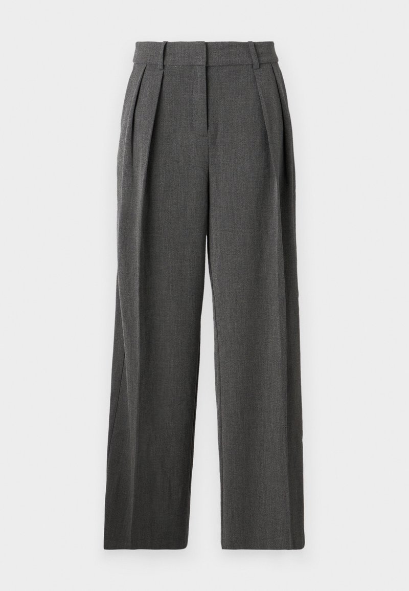 Vero Moda Broek grijs gemêleerd Vero Moda Broek grijs gemêleerd