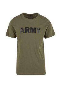 ARMY - Tričko s potlačou - olive