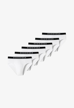 Schiesser 95/5 COTTON - 6ER PACK RIO - Trusser - weiß