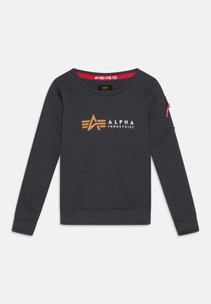 Alpha Industries LABEL KIDS UNISEX - Sweatshirt - grey black