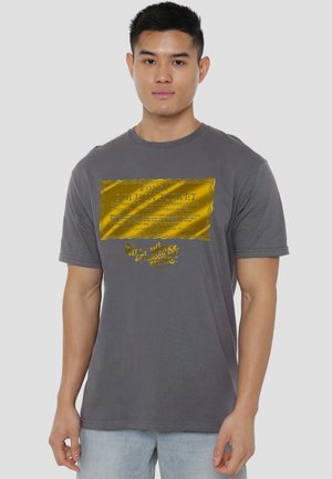 Cotton Soul, WILLY WONKA AND THE CHOCOLATE FACTORY/GOLDEN TICKET - Print T-shirt - anthracite