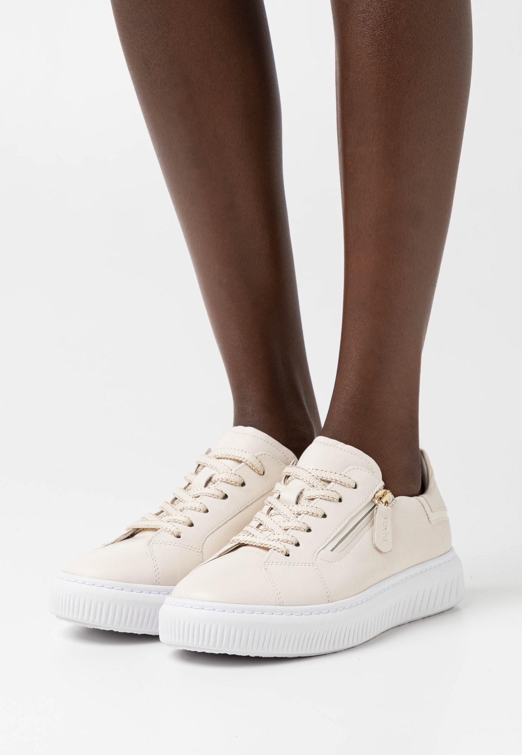 Gabor Comfort Sneakers laag - neve/panna/gold/donkerroze - Zalando.nl