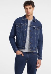 Guess Jeans - TRUCKER - Giacca di jeans - blau Immagine in miniatura 1