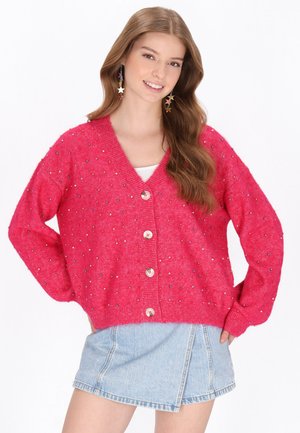 Strickjacke - pink
