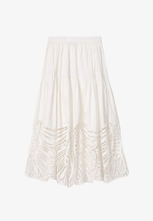 AllSaints, FEMI SKIRT . - Maksihame - chalk white
