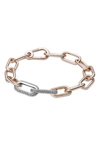 Pandora STYLING  PAVÉ  DOUBLE LINK - Talizman - silver coloured