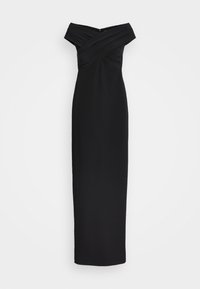 CREPE OFF THE SHOULDER GOWN - Robe de cocktail - black