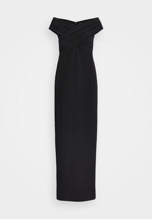 Lauren Ralph Lauren CREPE OFF THE SHOULDER GOWN - Společenské šaty - black