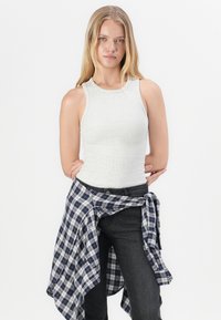 Replay Top - super light grey