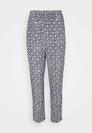TILE TAPERED - Trousers - black