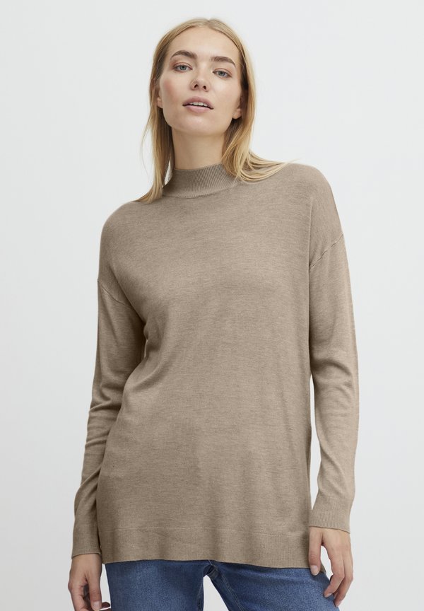 BYPIMBA - Jumper - tannin melange