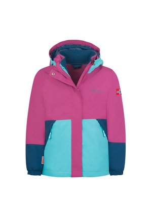 JERAK 3IN1 - Fleece jacket - dark turquoise