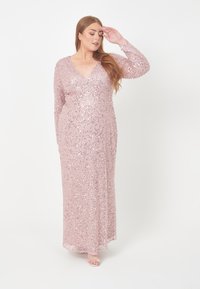 BEAUUT EMBELLISHED SEQUINS - Galajurk - frosted pink