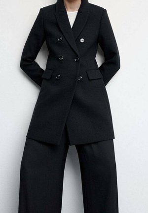 Halflange jas - black