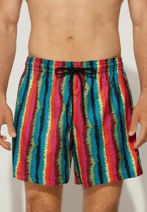 MIT PRINT - Badeshorts - Blue