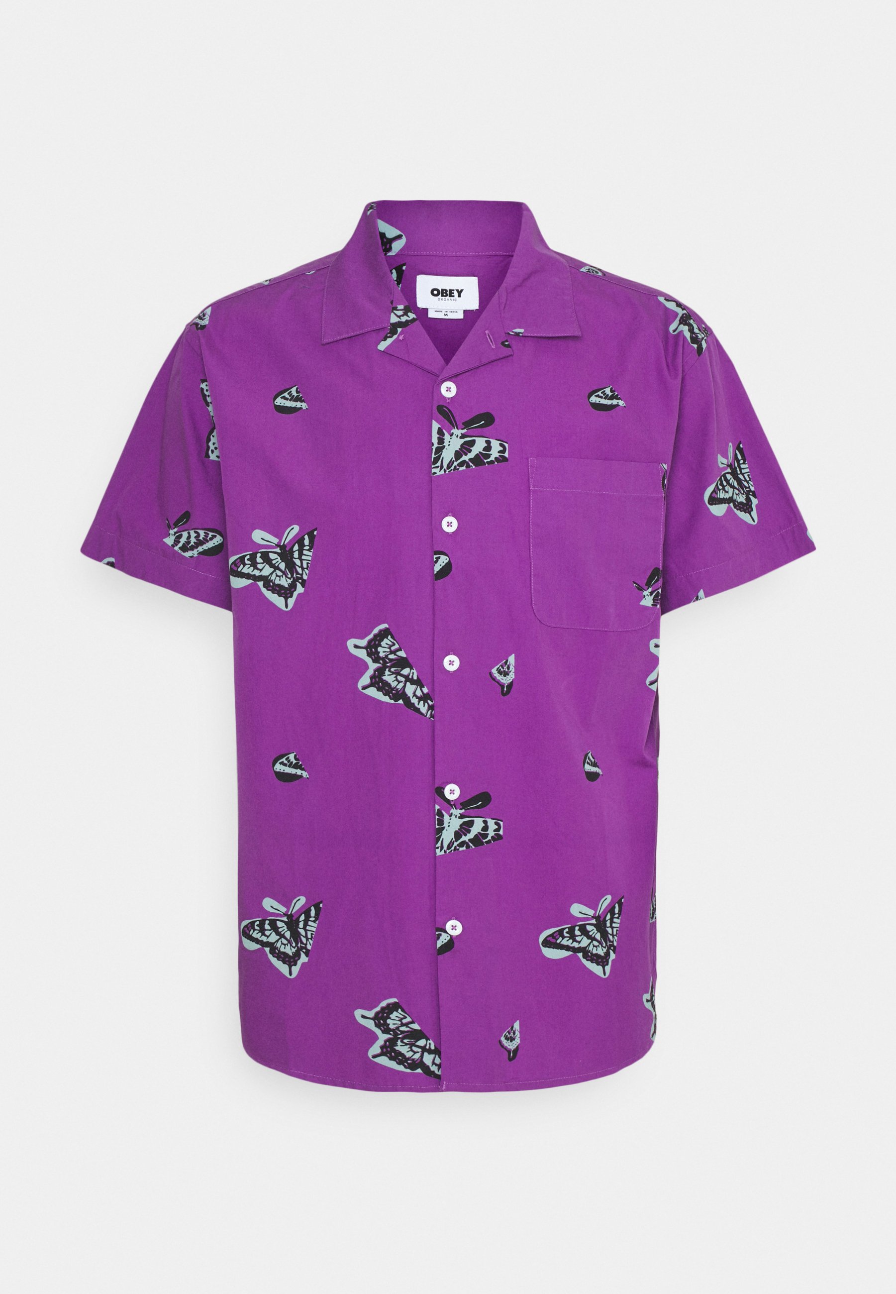 Obey Clothing BUTTERFLY - Camicia - purple/multi/viola - Zalando.it
