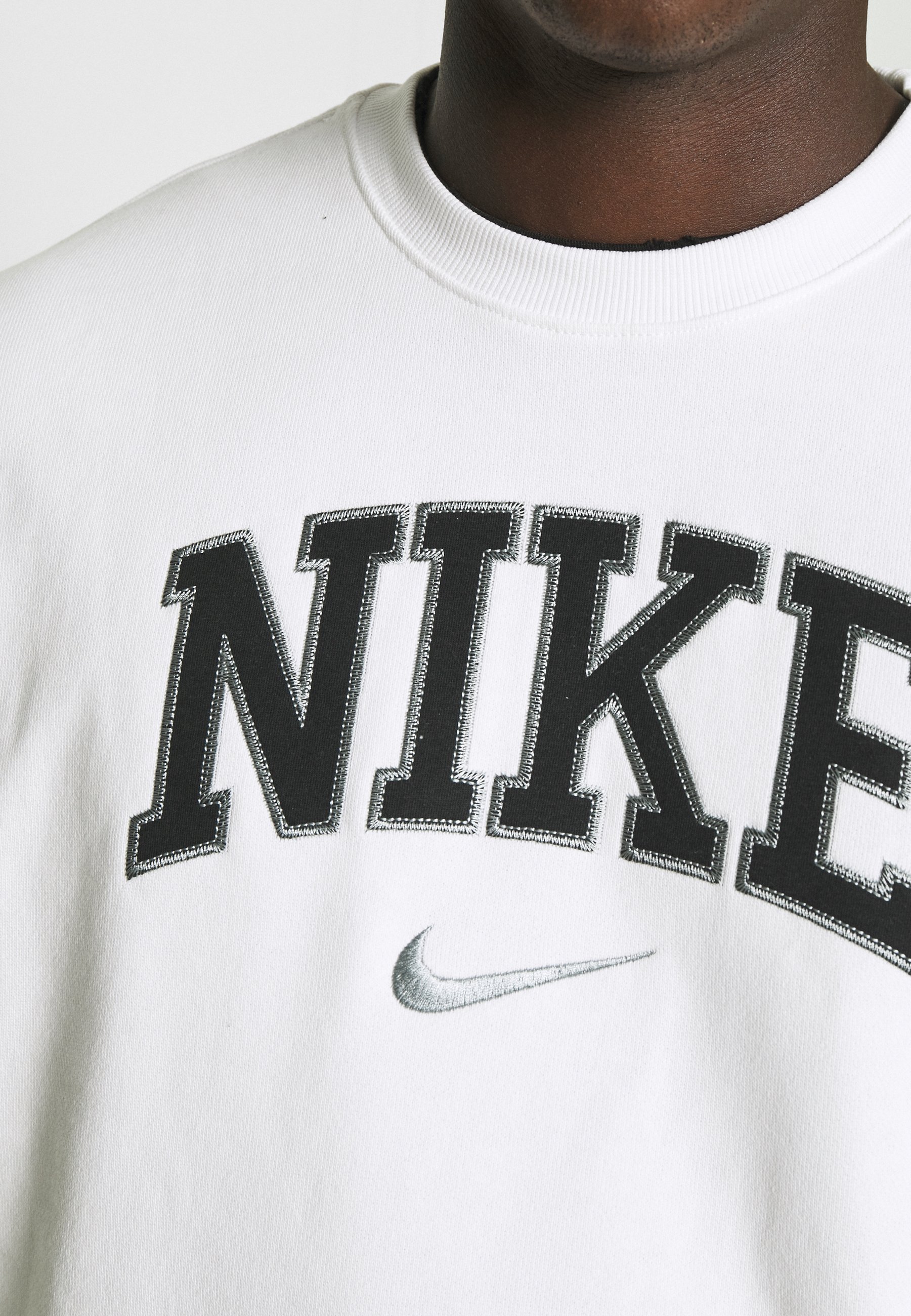 Nike Sportswear RETRO CREW - Sweater - white/wit - Zalando.nl