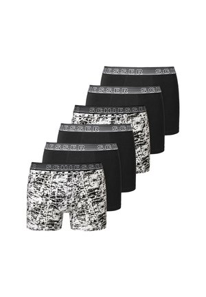 6ER PACK - Pants - schwarz weiß