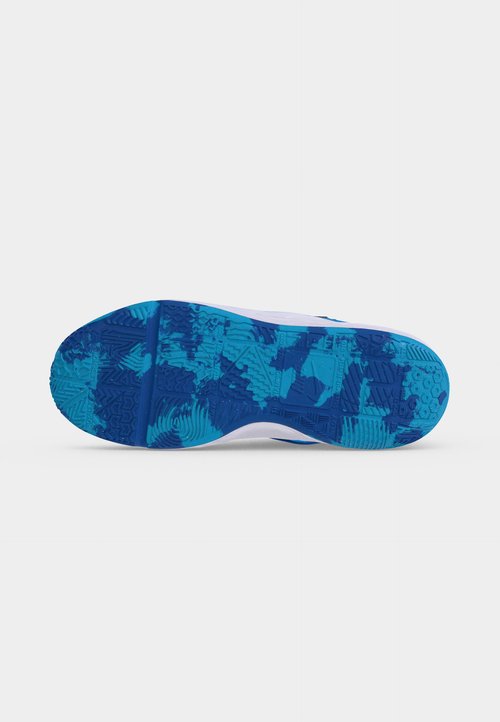 Nike TEAM HUSTLE UNISEX - Basketball shoes - current blue/barely volt/game royal/barely grape — foto 6