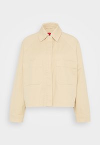 HUGO ANDERI - Jeansjacke - open beige