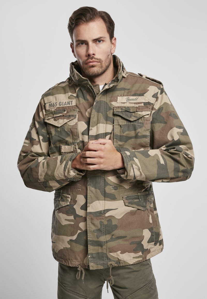 Brandit GIANT - Winterjacke - wood camo/grün - Zalando.de