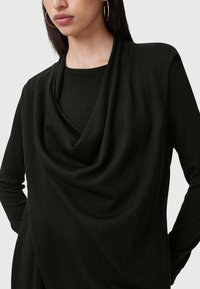 AllSaints DRINA - Stickad klänning - black