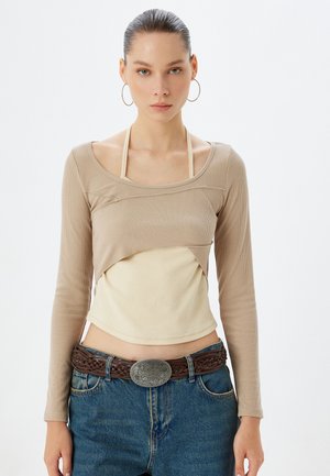 Koton Langarmshirt - beige