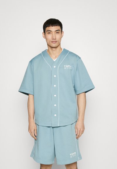 7 DAYS Active TECH BASEBALL UNISEX - Μπλουζάκι με στάμπα - tourmaline