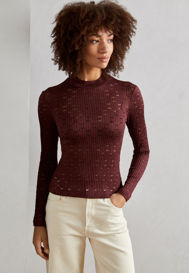 Anna Field - Longsleeve - bordeaux, Vergroten