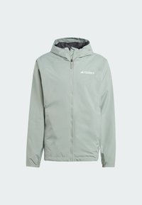 Adidas Terrex MULTI TWO-LAYER RAIN.RDY - Regnjakke - silver green