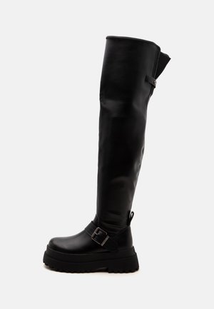 Buffalo, PLUTO - Bottes à plateau - black