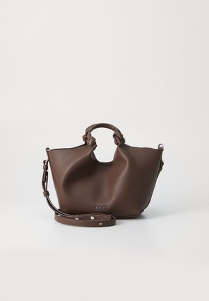 PAULA COMMUTER SMALL TOTE - Sac à main - chocolate