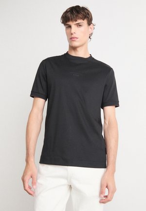 BOSS BOSS X PORSCHE THOMPSON - Lihtne T-särk - black